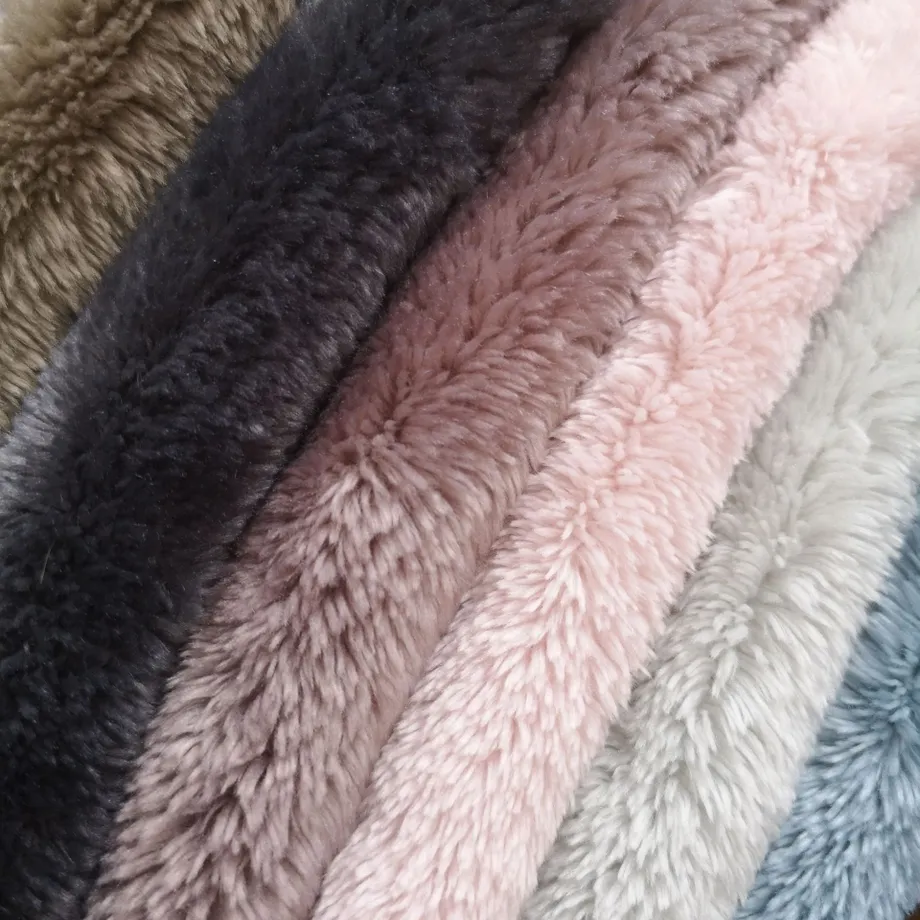 Plyšové deky Fuzzy Faux Fur Throw Sherpa Fleece