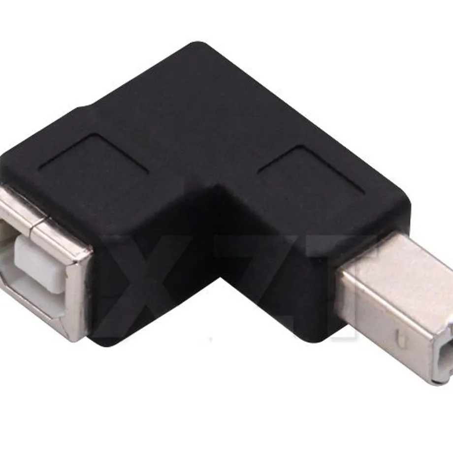 USB 2.0 Úhlový adaptér 90 ° - Muž a žena