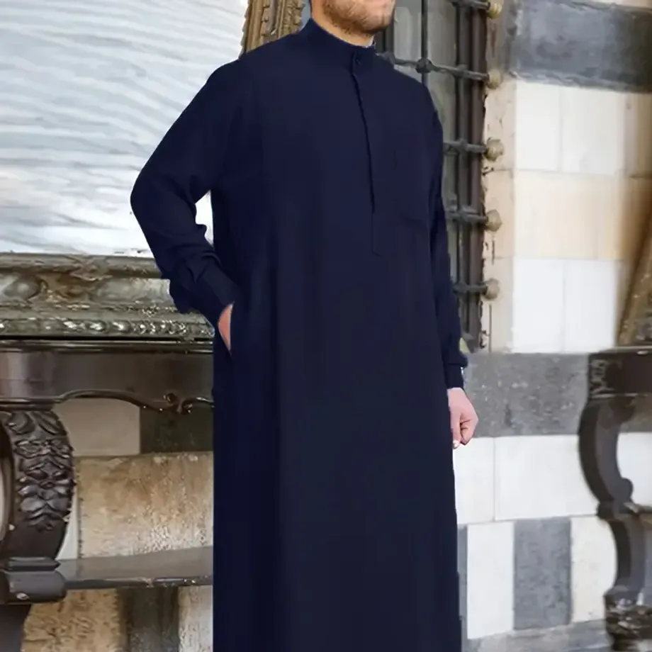 Pánský dlouhý tradiční arabský kaftan