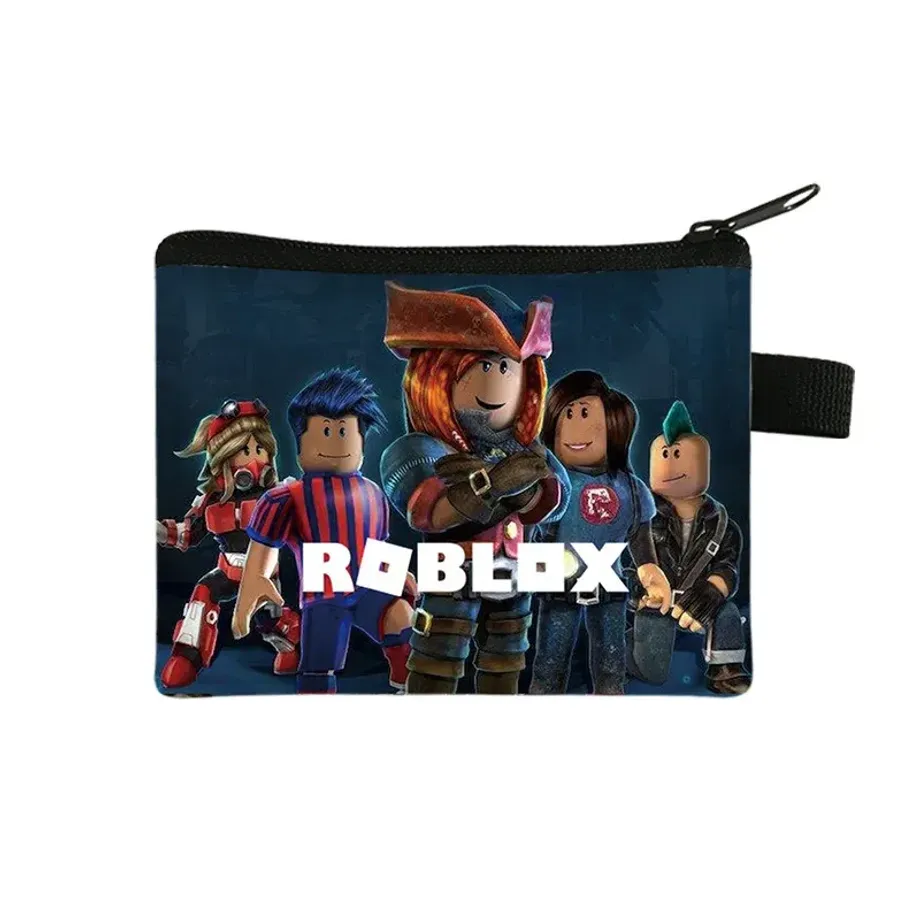 Unisex dětská peněženka na zip a s motivy oblíbených postav ze hry Roblox