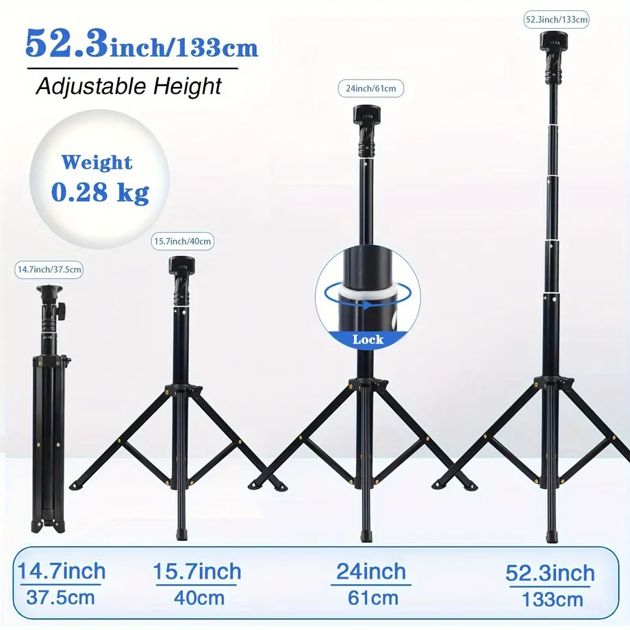 Profesionální Stativ na Mobilní Telefon 132 cm