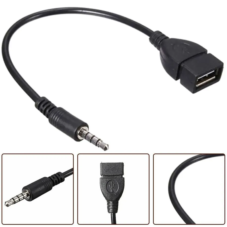 Adaptér 3,5mm jack na USB