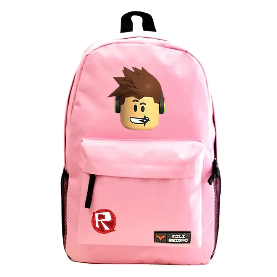 Dětský barevný školní batoh v různých provedeních s motivy hry Roblox