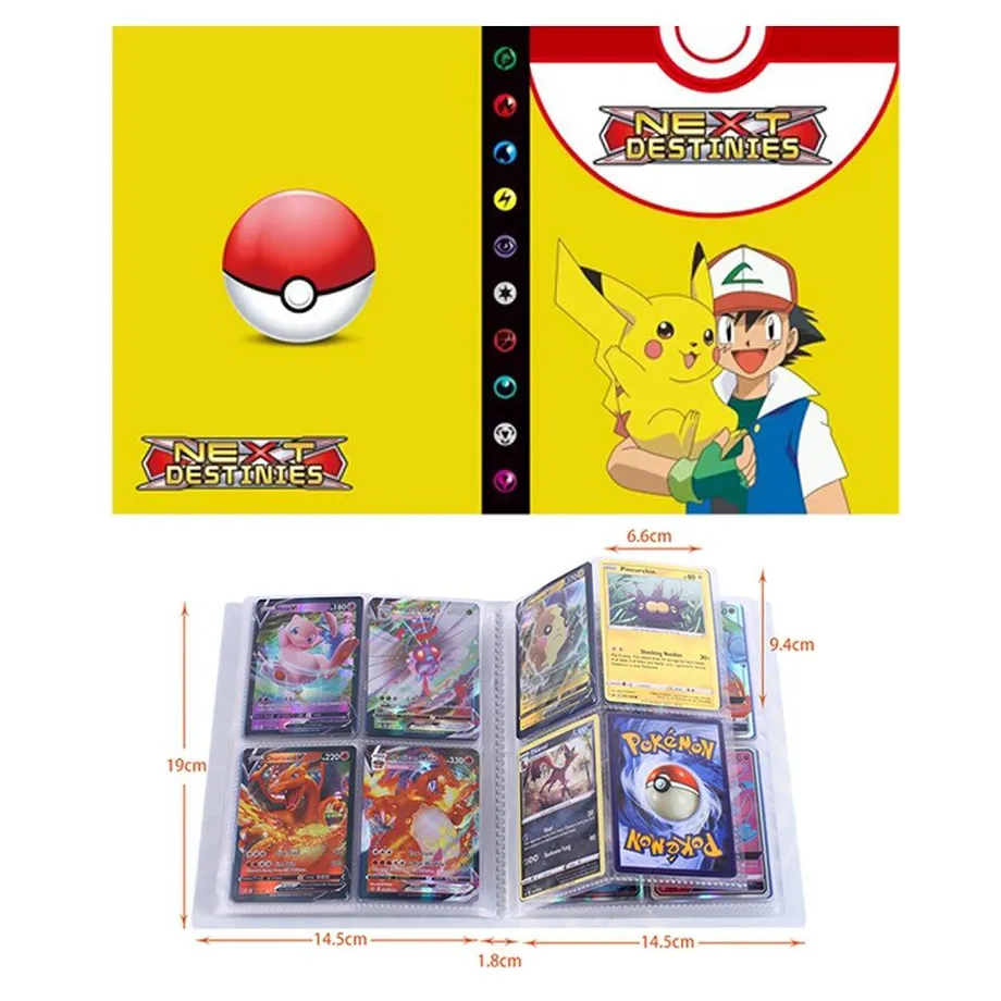 Anime album na sběratelské karty Pokémon VMax