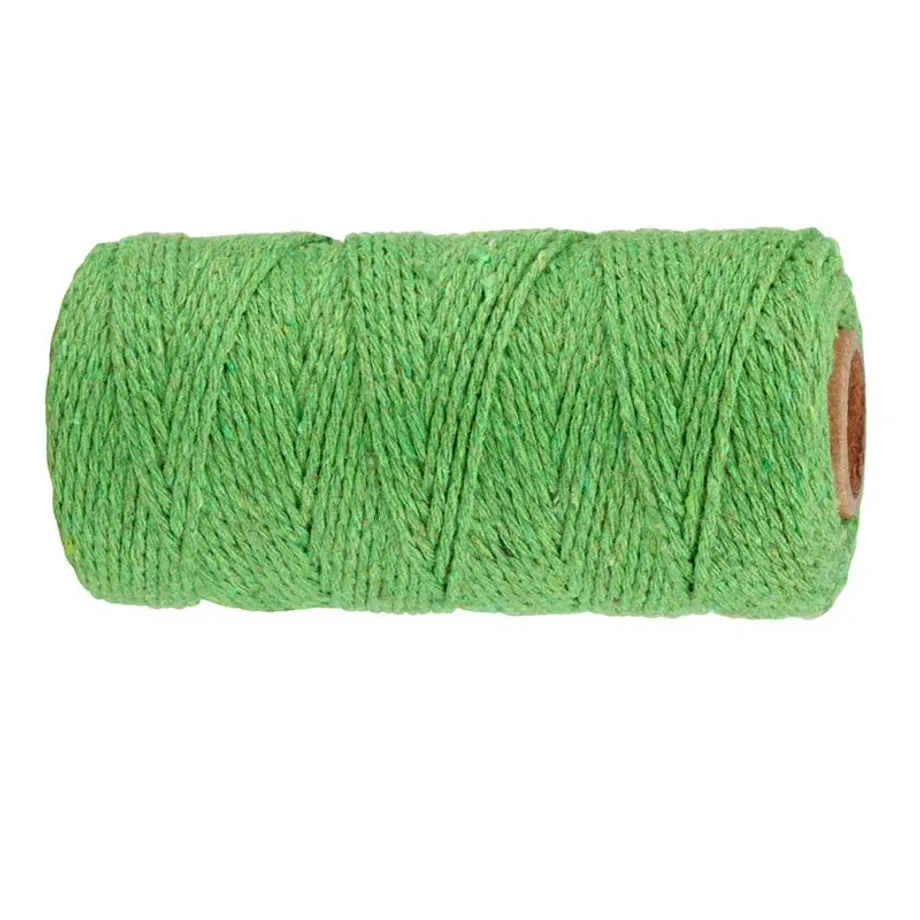 2mm 100M Makramový Cord - 100% Bavlněné Lano pro DIY Projekte