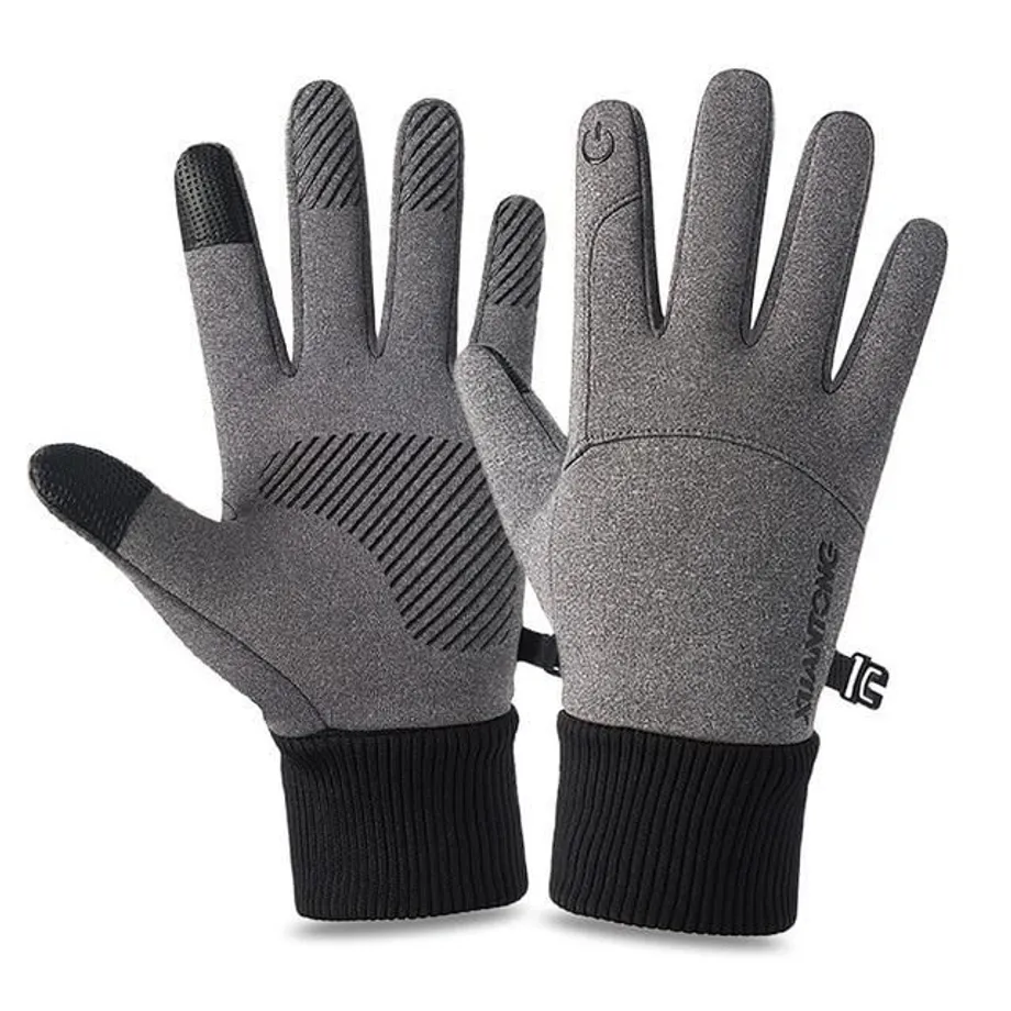 Outdoorové sportovní rukavice gray-gloves m