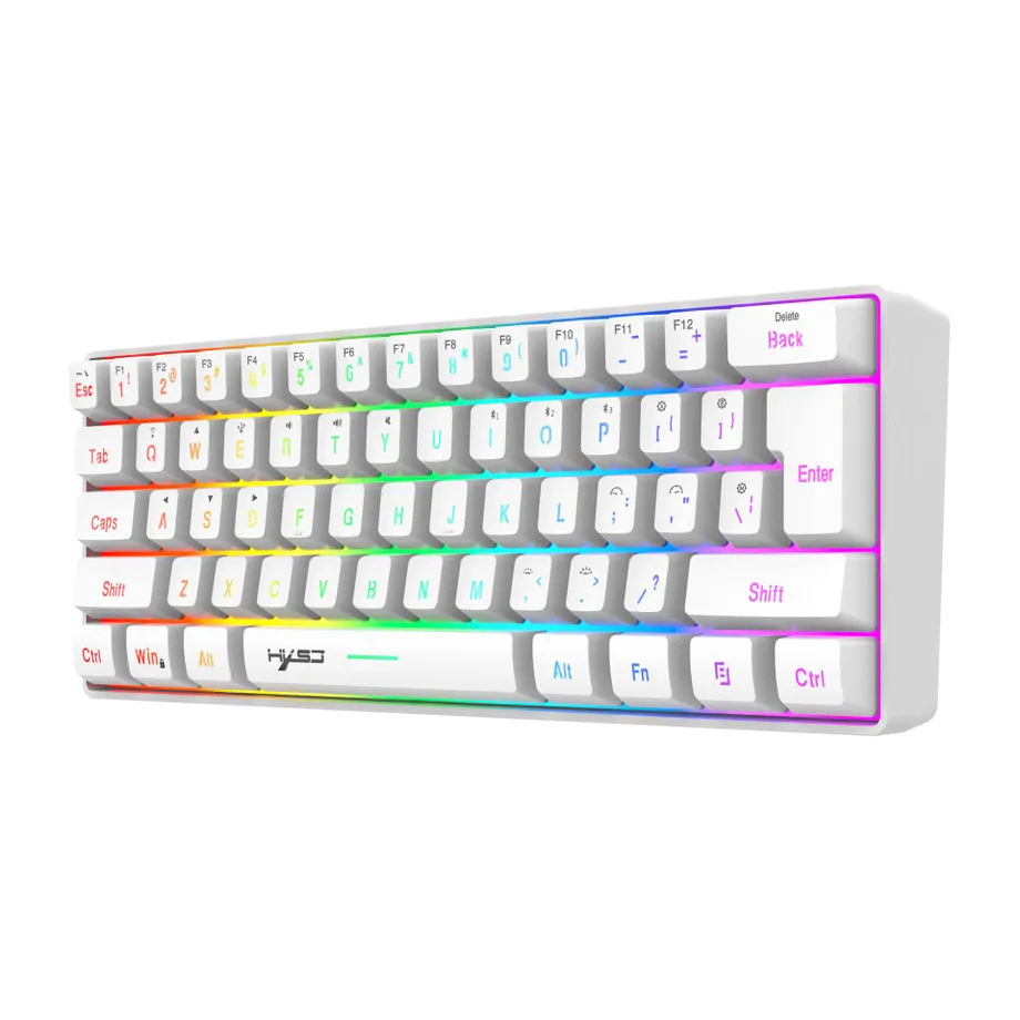 Mini herní klávnice s RGB podsvětlením - bezdrátová a vodotĚsnĚná