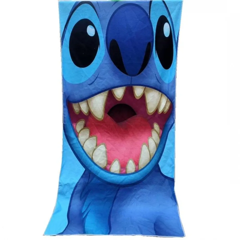 Dětská plážová osuška s úžasnými potisky Stitch postaviček 14