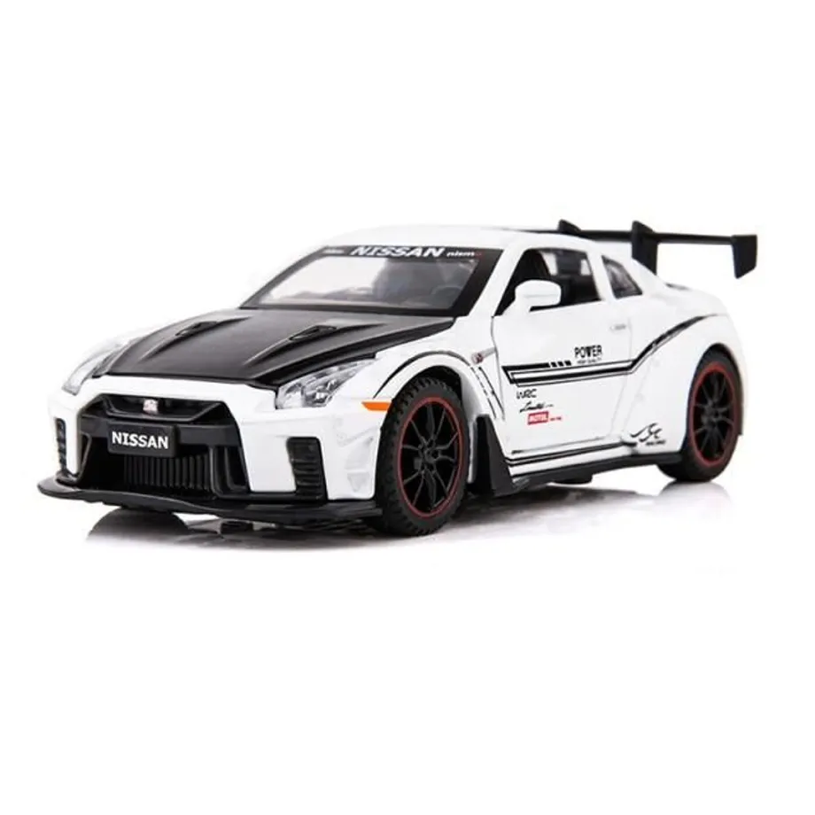 Model Nissan Skyline Ares GTR r35-white