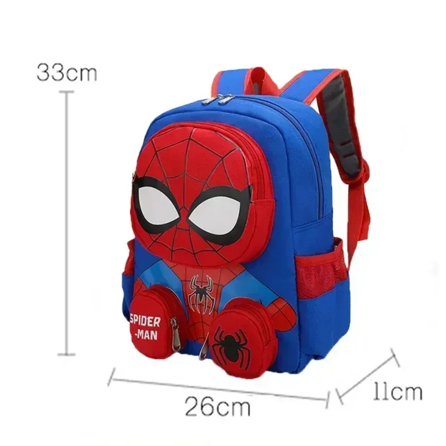 Dětský 3D batoh s motivem Hello Kitty nebo Spiderman