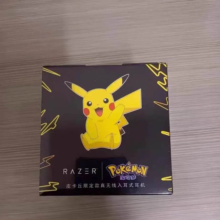 Stylová Bezdrátová Sluchátka s Nabíjecím Pouzdrem Pokémon Pikachu