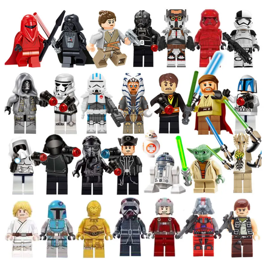 Figurky Star Wars k Lego - 29 ks