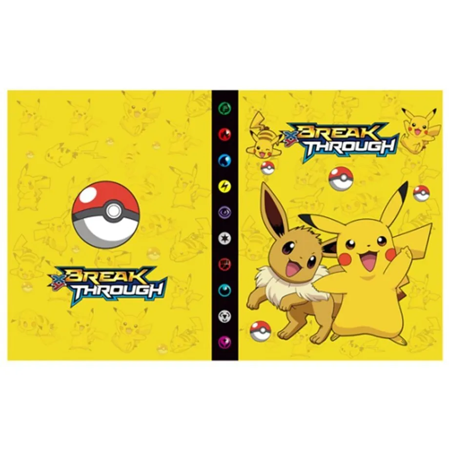 Album na sběratelské kartičky pokémon - Pikachu