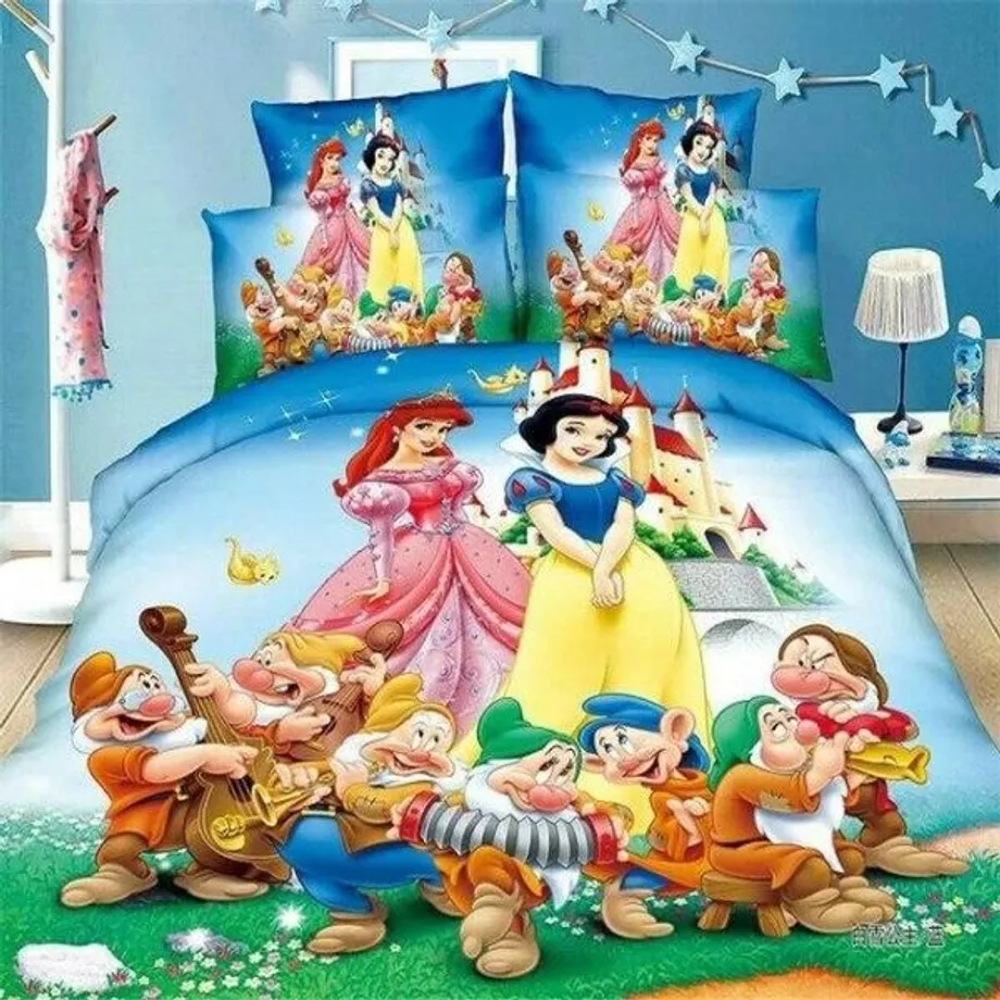 Ložní prádlo Disney snow-white-6 twin4pcswith-sheet