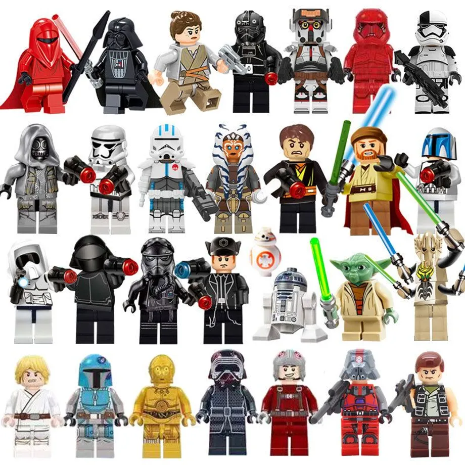 Figurky Star Wars k Lego - 29 ks