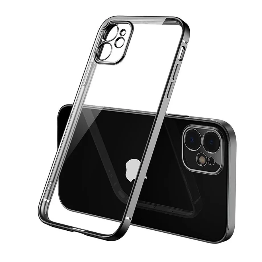 Luxusní silikonový kryt pro iPhone 11, 12, 13 Pro, Max Mini, X, XR 7, 8 Plus, SE 2020