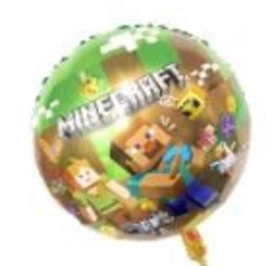 Stylové dekorace s motivem počítačové hry Minecraft 2pcs balloon A