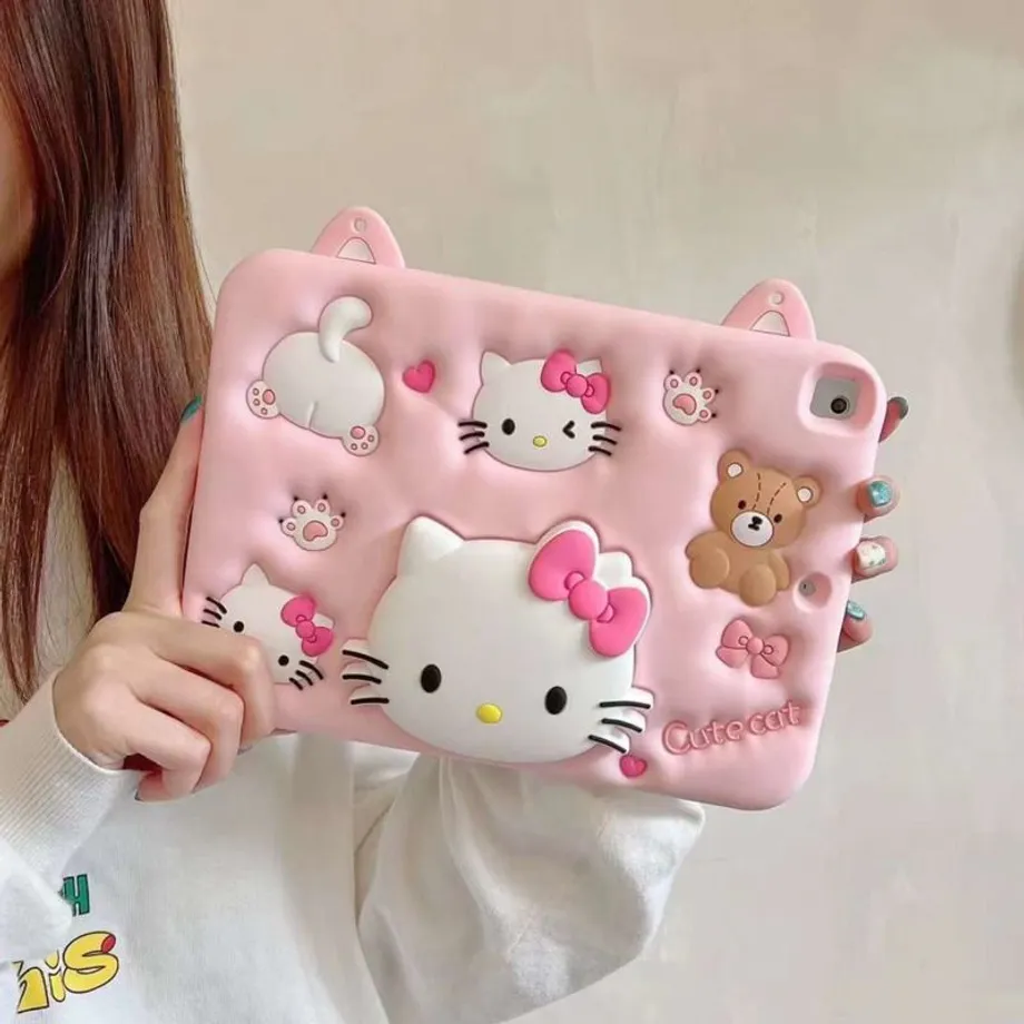 Růžové Pouzdro Na Tablet Sanrio Hello Kitty