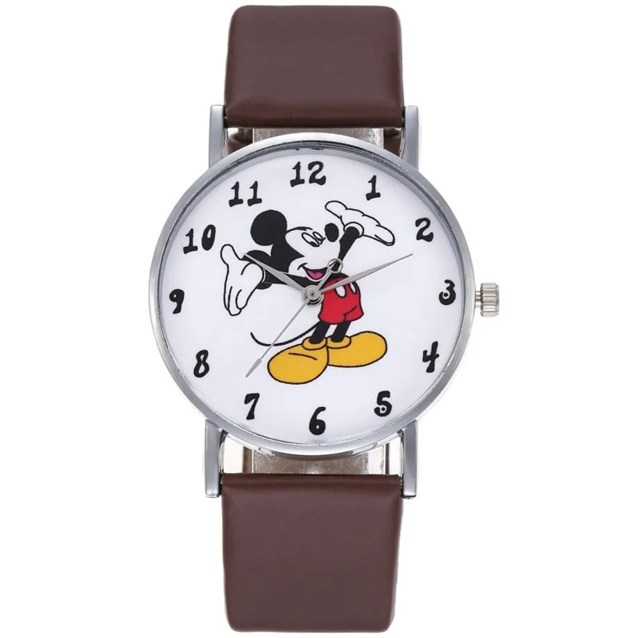 Dětské luxusní moderní originální hodinky s trendy oblíbeným Disney motivem Riley