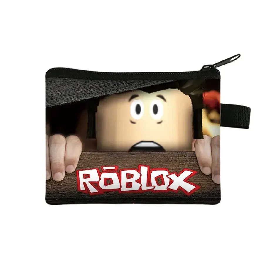 Unisex dětská peněženka na zip a s motivy oblíbených postav ze hry Roblox