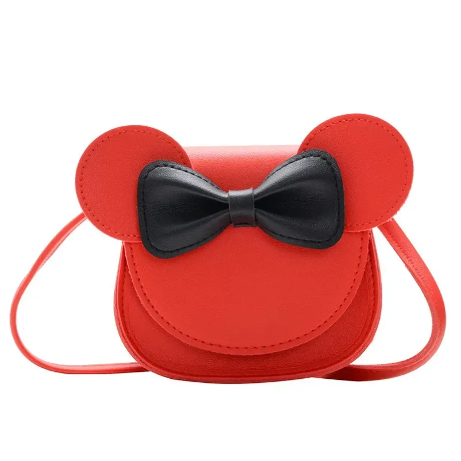 Dětská crossbody kabelka s roztomilým potiskem Mickeyho a jeho kamarádů