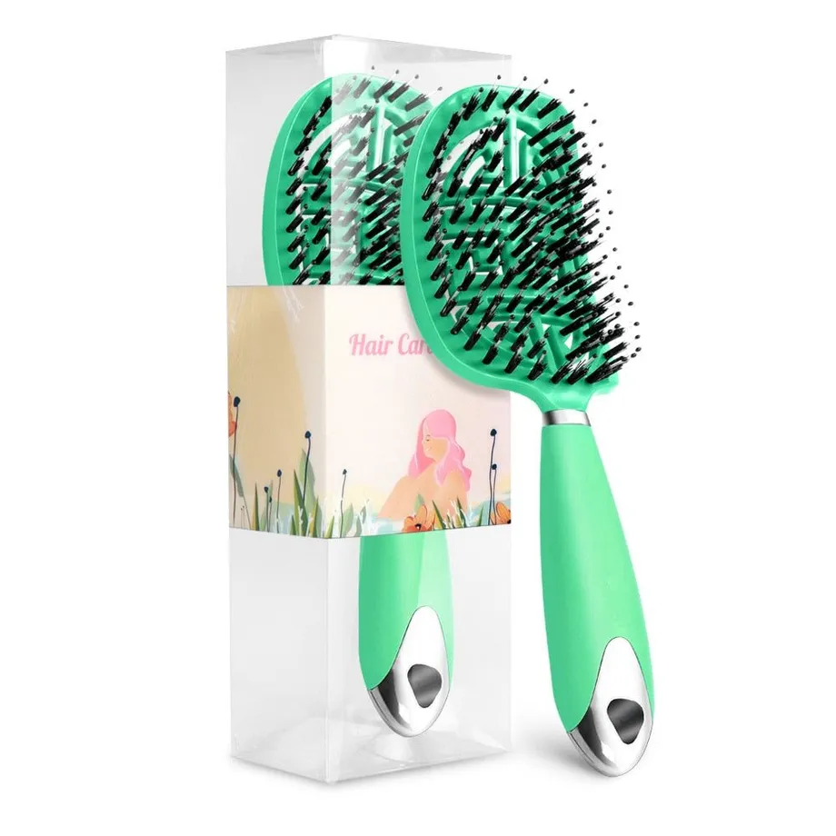 Profesionální kartáč na vlasy Pop Brush Brosse Detangling Hair Brush