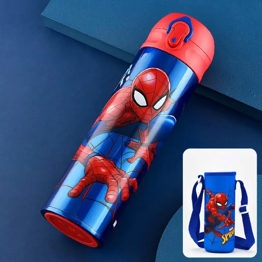 Dětská termoska na čaj s motivy oblíbeného superhrdiny Spider-man