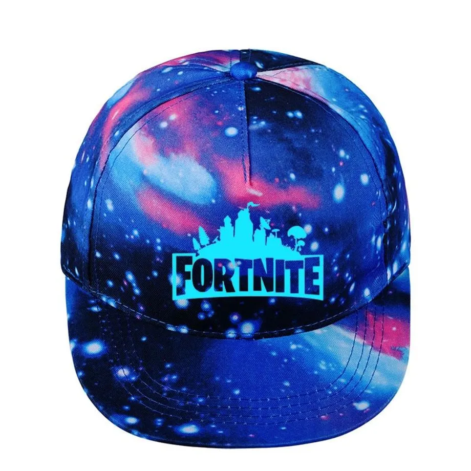 Krásná dětská čepice s motivem počítačové hry Fortnite Night Luminous Cap