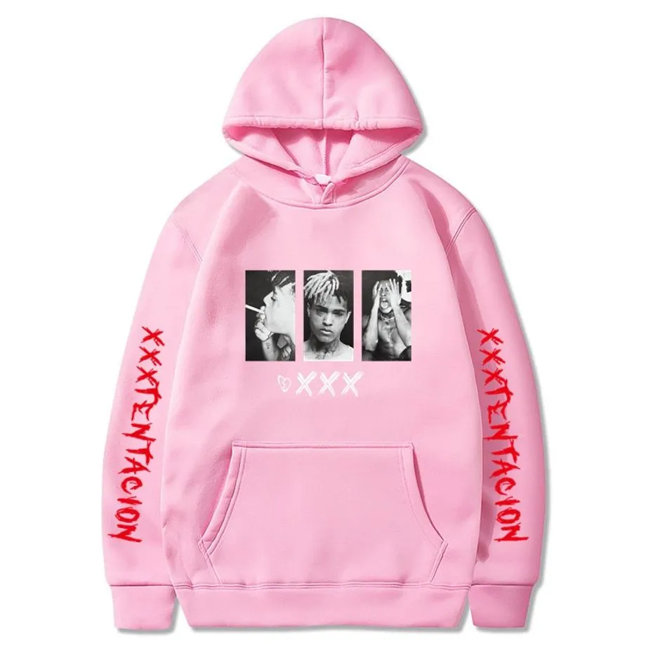 Unisex mikina XXXTentaction pink-118 s