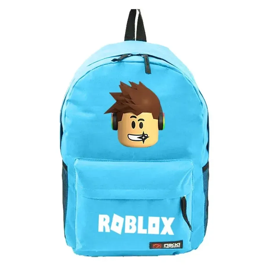 Dětský barevný školní batoh v různých provedeních s motivy hry Roblox