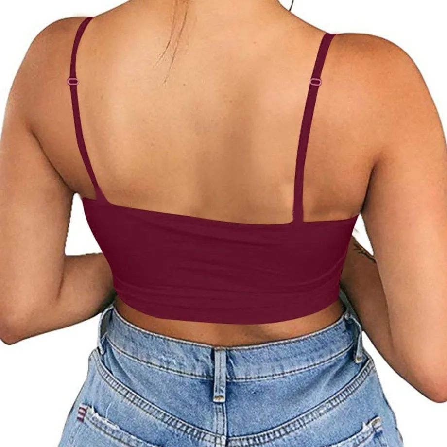 Dámský croptop s průstřihy na léto