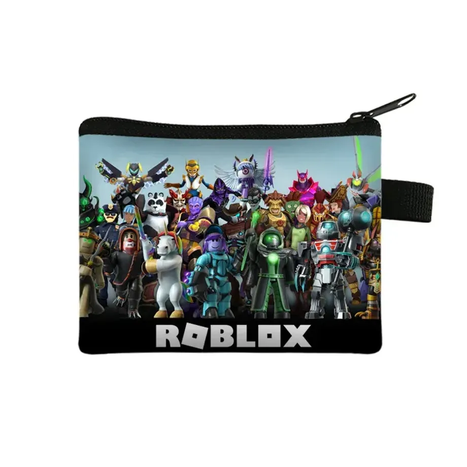 Unisex dětská peněženka na zip a s motivy oblíbených postav ze hry Roblox