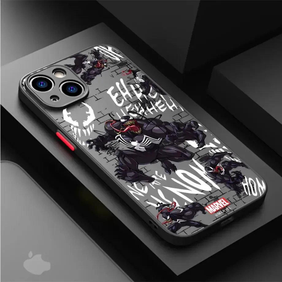 Silikonový kryt s obrázky oblíbeného hrdiny Spider-man na telefony iPhone