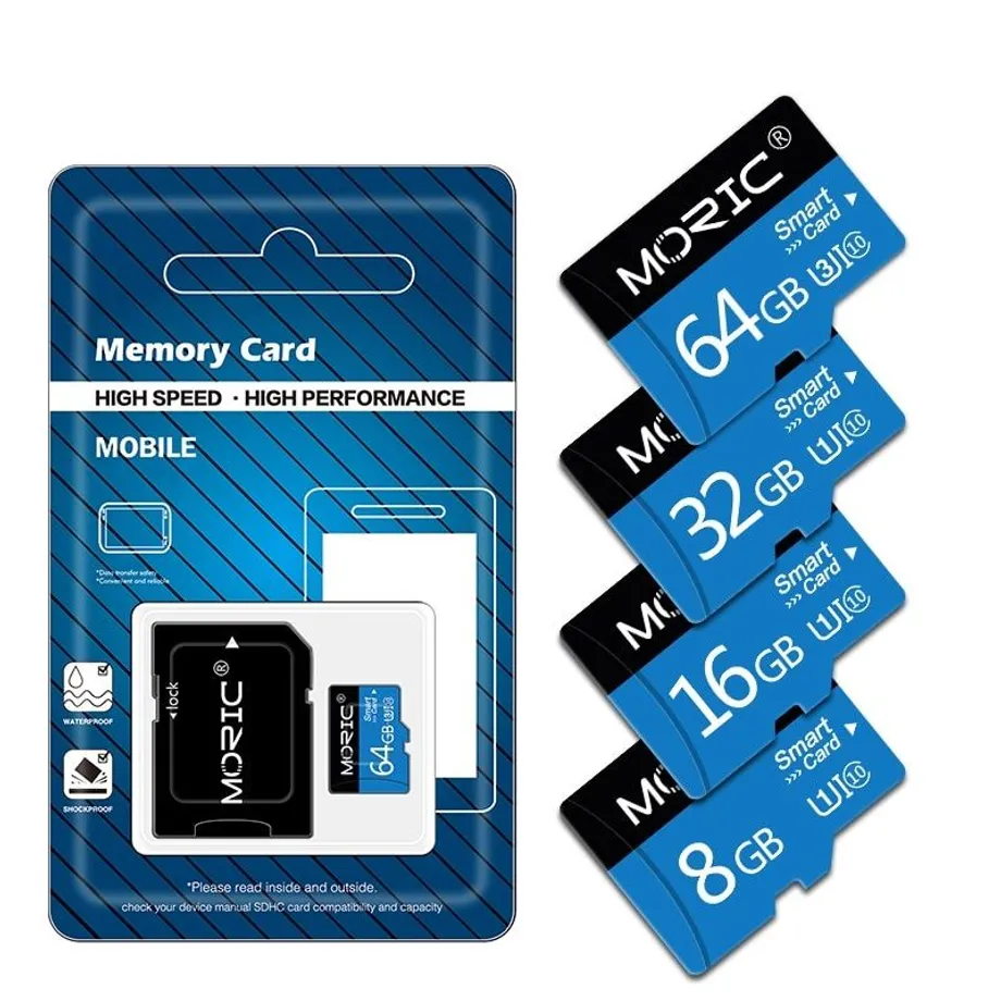 Micro SDHC / SDXC paměťová karta s adaptérem J61