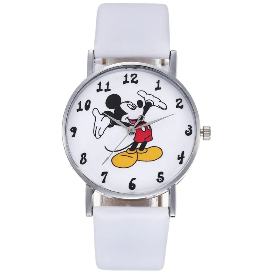 Dětské luxusní moderní originální hodinky s trendy oblíbeným Disney motivem Riley