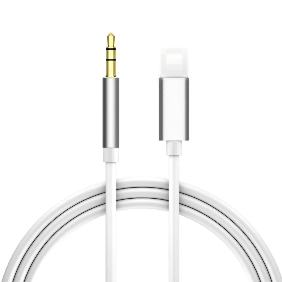 AUX kabel pro Apple Lightning na 3,5mm jack K100