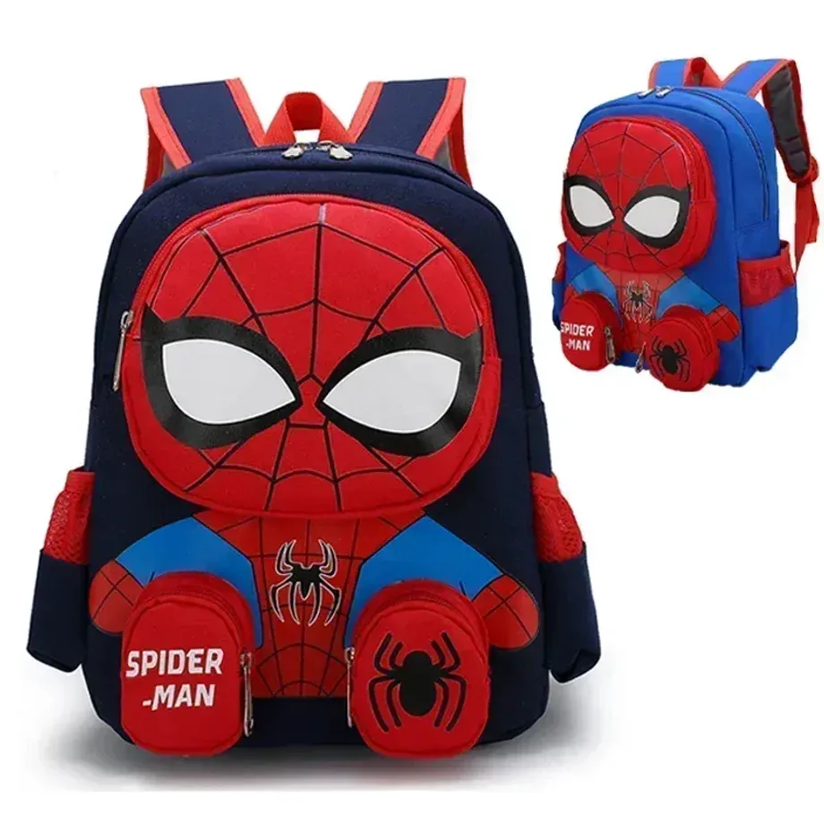 Dětský 3D batoh s motivem Hello Kitty nebo Spiderman