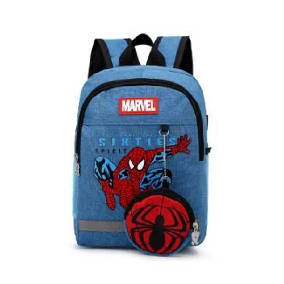 Dětský batoh s peněženkou a potiskem Spiderman bag 02