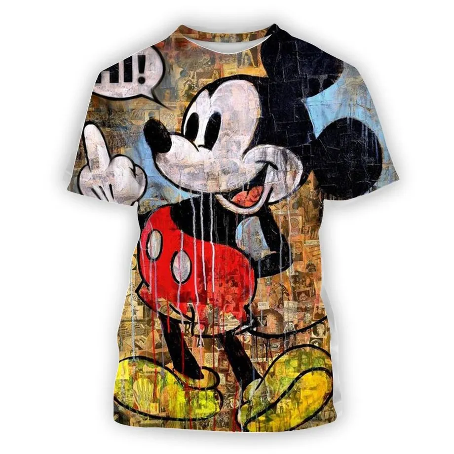 Unisex tričko s originálním motivem Mickey Mouse Davies