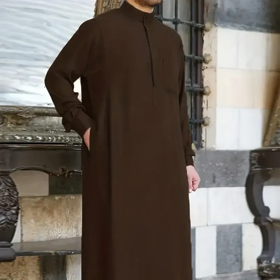 Pánský dlouhý tradiční arabský kaftan