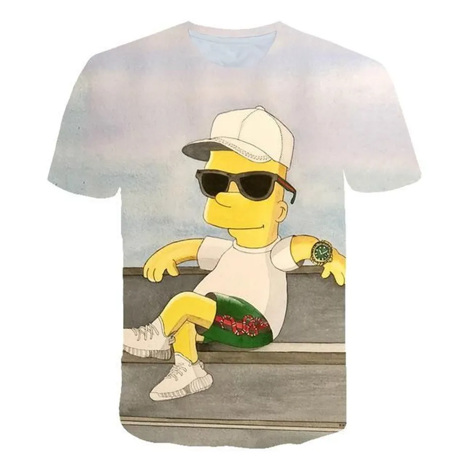 Unisex 3D tričko Simpsons