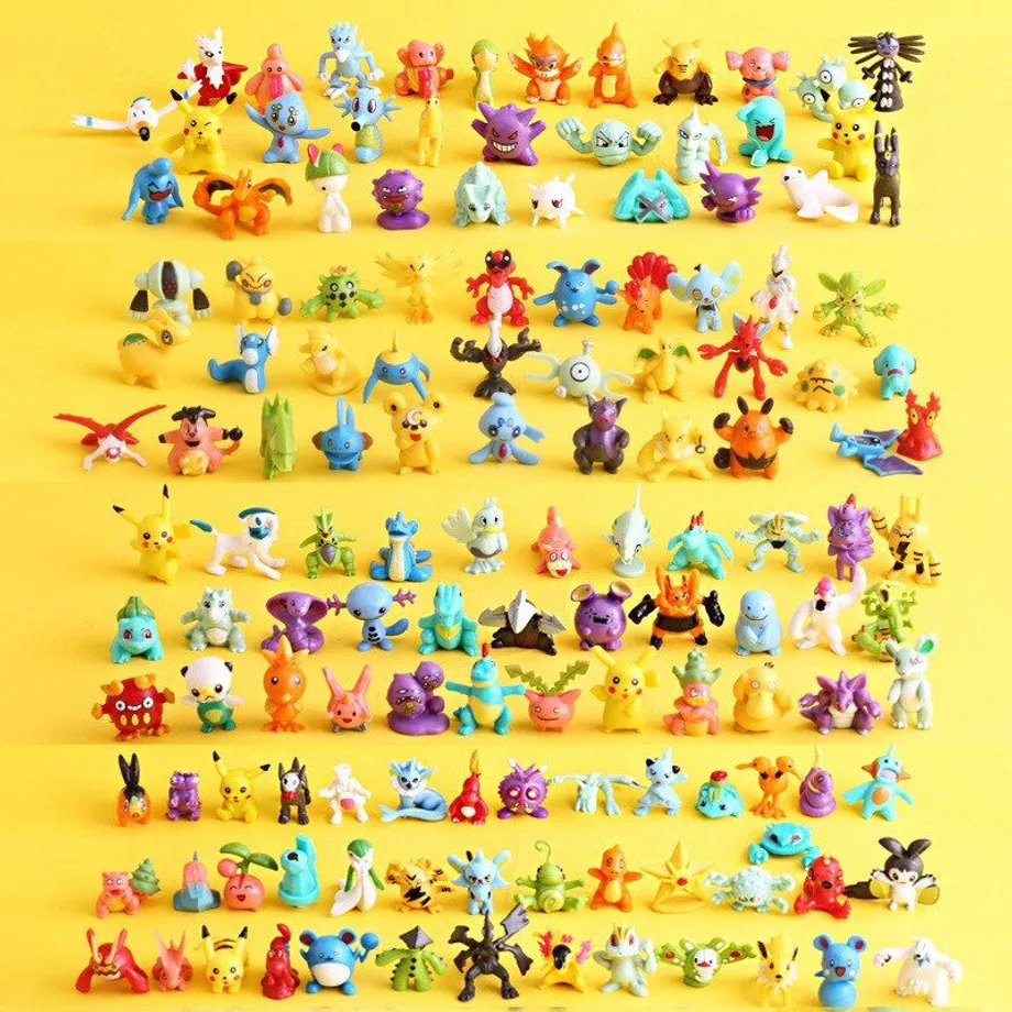 Akční sada Pokémon figurek - 24 ks