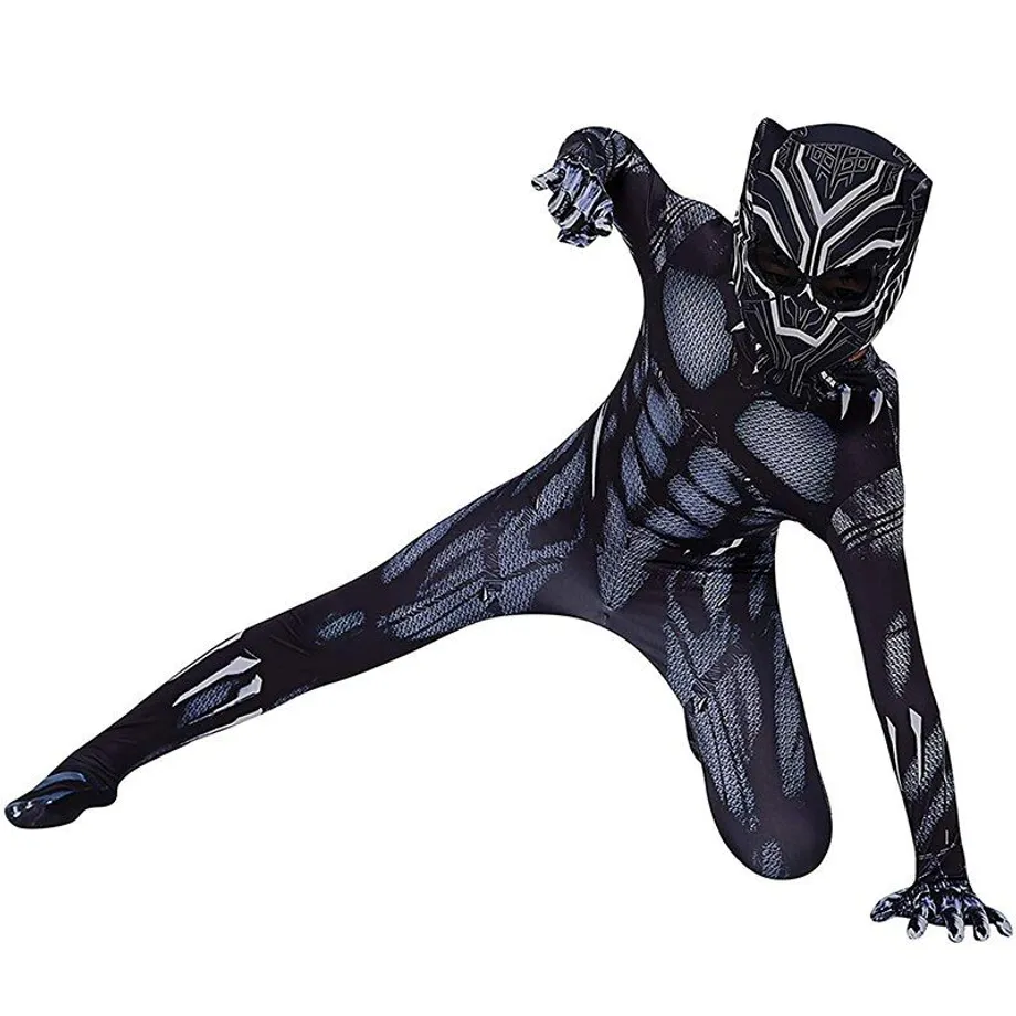 Dětský stylový kostým Black Panther