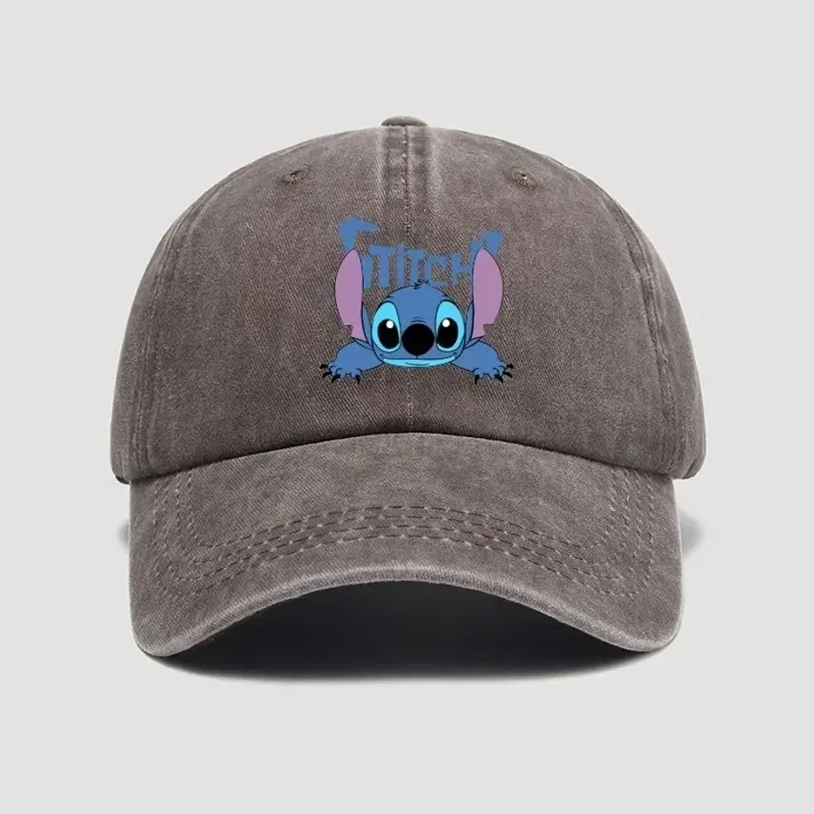 Dětská unisex trendy stylová kšiltovka s motivem oblíbené postavičky Stitch