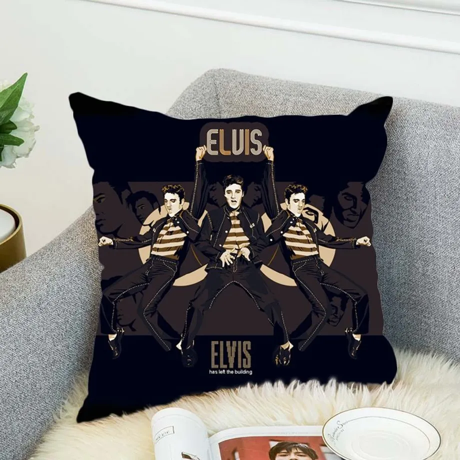 Stylový povlak na polštář Elvis Presley