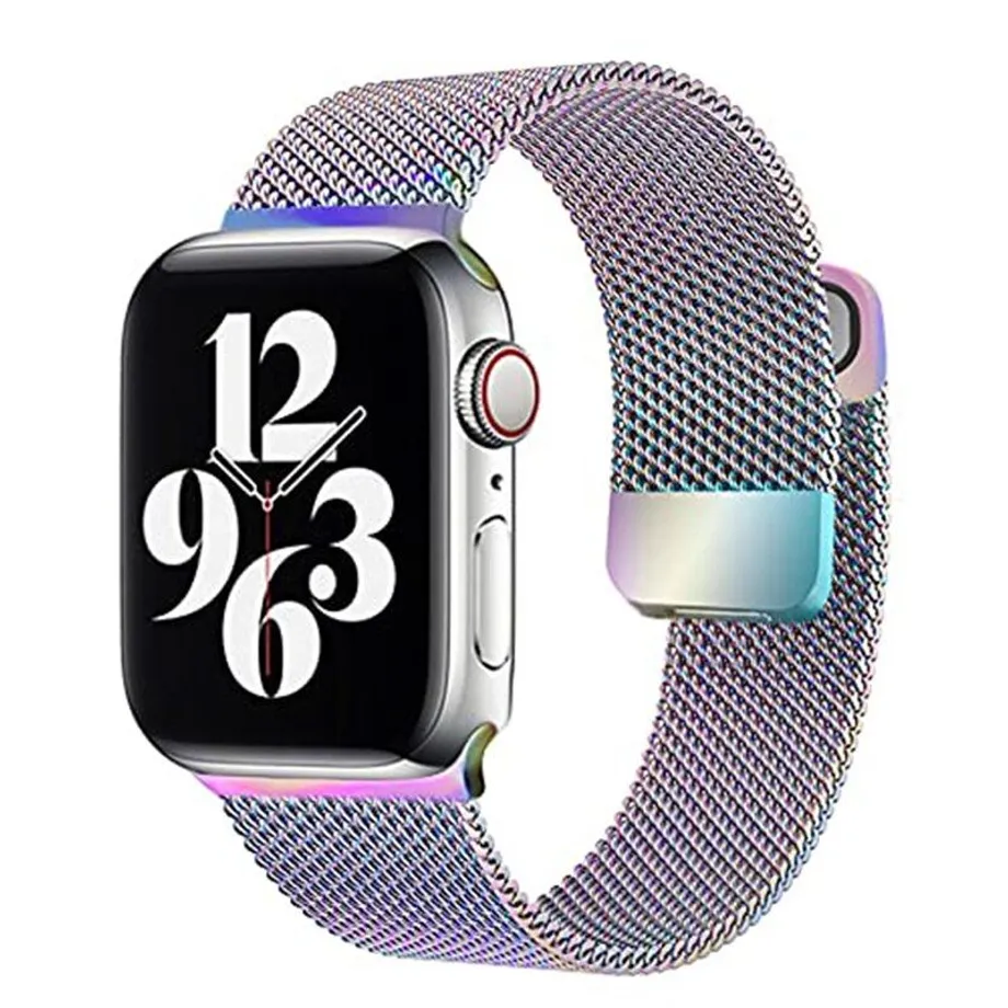 Elegantní náramek milánský tah pro Apple watch