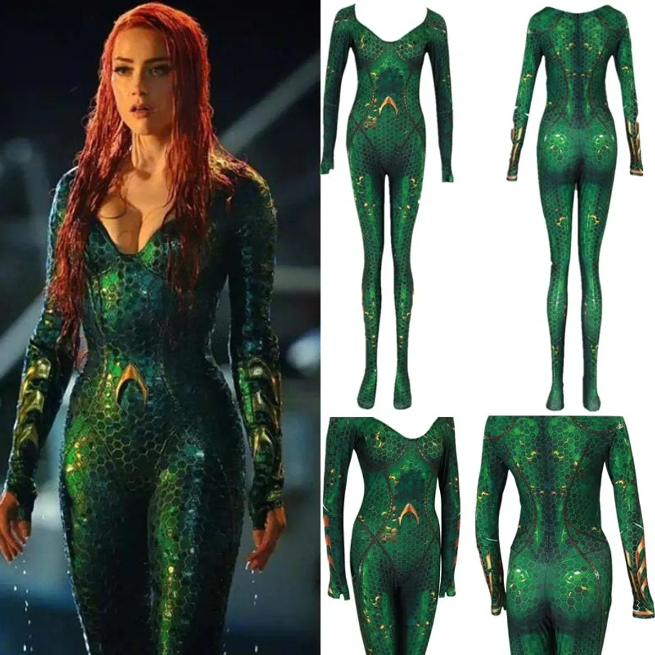 Stylový kostým Mera Queen z filmu Aquaman and the Lost Kingdom