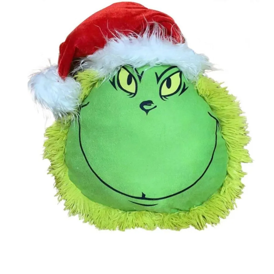 Vtipná plyšová Vánoční dekorace Grinch