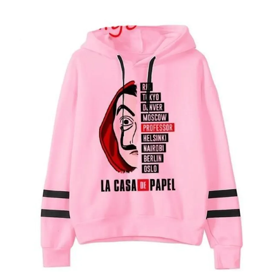 Unisex mikina Money Heist (La Casa De Papel) twpink607 xxl