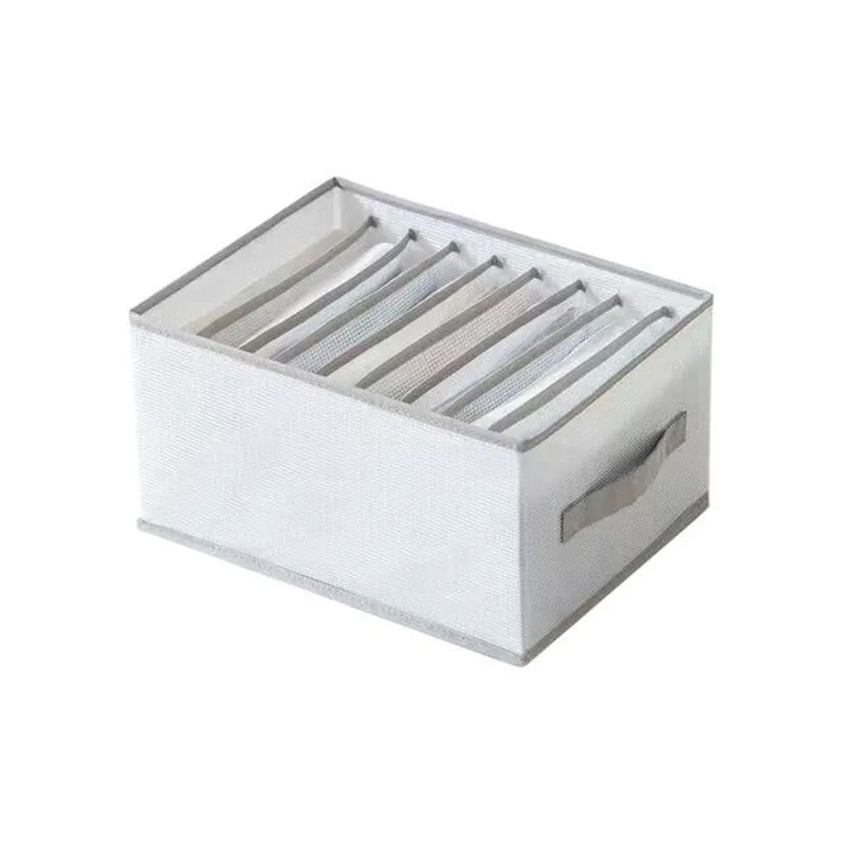 Bavlněné plátno Skládací oděvy Storage Divider Box